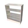 Balcões Mdf + Vidro Expositor Lojas e Comércios Branco com 3 - Suprema Móveis - 2