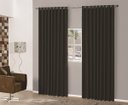 Ver imagem 1 de Cortina Blackout em Tecido 2,00x1,80 Corta Luz Preto