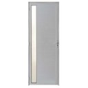 Ver imagem 1 de Porta Lambril de Alumínio Branco com Visor Hale Esquadrias - Lado Esquerdo - 2.10 (a) X 0.80 (l)