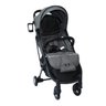 CARRINHO DE BEBÊ PASSEIO LUXO VIRA MALETA RODINHA CINZA - MC4901-C - 1