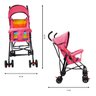 CARRINHO PASSEIO GUARDA CHUVA PARA bebê ROSA - MC4758RS - 3