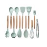 Kit 12 Peças Utensílios de Cozinha - Prático:verde - 3