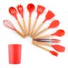 Kit 12 Peças Utensílios de Cozinha - Prático:verde - 5