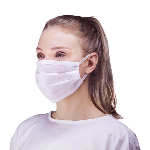 Máscara Descartável 03 Camadas - 50 Unidades