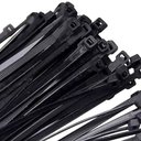 Ver imagem 2 de 1 Pacote Com 50 Abraçadeiras Lacre De Nylon Enforca Gato Cinta Plástica 7x500mm Fita Hellerman 50cm 