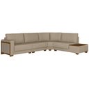 Ver imagem 1 de Sofá de Canto Modulado 324cm - 260cm 5 Lugares These Linho Bege - Sallar Home