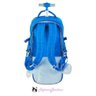 Mochila Rebecca Bonbon Crinkle com Rodas Azul Mochila Rebecca Bonbon Crinkle com Rodas Azul - 2