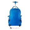 Mochila Rebecca Bonbon Crinkle com Rodas Azul Mochila Rebecca Bonbon Crinkle com Rodas Azul - 3