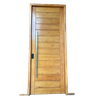 Porta Pivotante de Madeira Maciça 2,40x1,18 com Batente de 14 Cm - 1