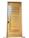 Ver imagem 1 de Porta Pivotante de Madeira Maciça 2,40x1,18 com Batente de 14 Cm