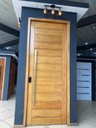 Ver imagem 4 de Porta Pivotante de Madeira Maciça 2,40x1,18 com Batente de 14 Cm