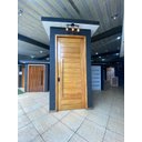Ver imagem 3 de Porta Pivotante de Madeira Maciça 2,40x1,18 com Batente de 14 Cm