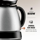 Ver imagem 5 de Cafeteira Mondial Dolce Arome 800W Preto/Inox 220V C-37-JI-30X