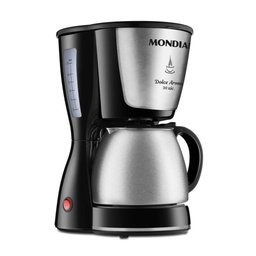 Cafeteira Mondial Dolce Arome 800W Preto/Inox 220V C-37-JI-30X - 1