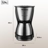 Cafeteira Mondial Dolce Arome 800W Preto/Inox 220V C-37-JI-30X - 6