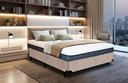 Ver imagem 1 de Cama Box Casal Serenelife - Chenille Bege