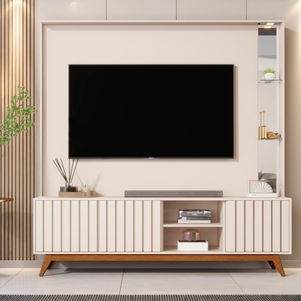 salaページ Home para Tv Sala de Estar 1.8 Açai Off White Jb Bechara