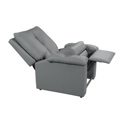 Poltrona Reclinável Lisboa Suede Estética Cílios Mamãe com Mocho/ Assento de Elevação - 4