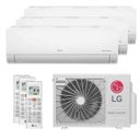 Ver imagem 1 de Ar-Condicionado Multi Split Tri Split Inverter LG 30000? BTUs (2X9000+1X18000) Quente e Frio 220V