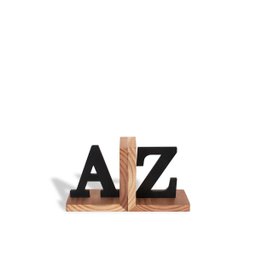 APARADOR DE LIVROS PINUS/MDF - AZ - PRETO - 1