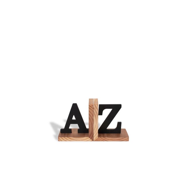 APARADOR DE LIVROS PINUS/MDF - AZ - PRETO