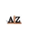 APARADOR DE LIVROS PINUS/MDF - AZ - PRETO - 1