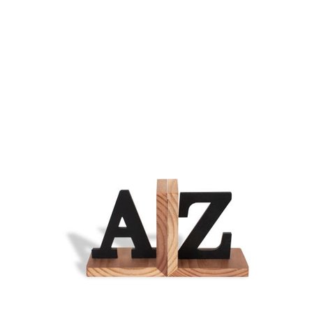 APARADOR DE LIVROS PINUS/MDF - AZ - PRETO