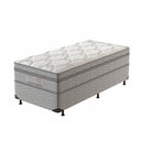 Ver imagem 2 de Conjunto Box Mola Ensacada Probel Collin Solteiro 88x56cm