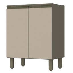 Balcão de Cozinha sem Tampo 2 Portas 60cm Connect  - 3