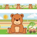 Ver imagem 1 de Faixa Decorativa Infantil Border Papel Parede Ursinhos:mod 26