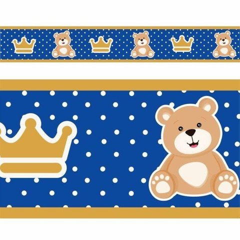 Faixa Decorativa Infantil Border Papel Parede Ursinhos:mod 1