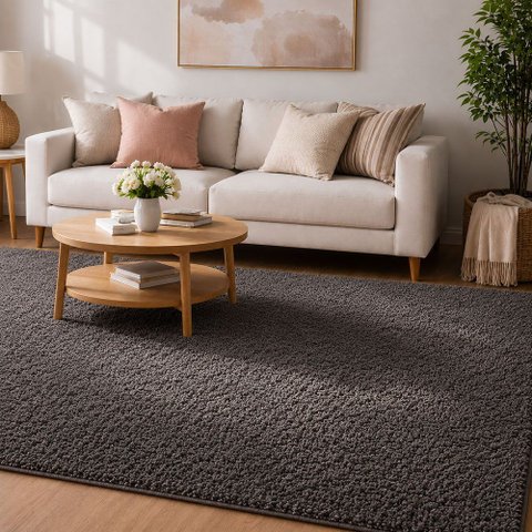 Tapete para Sala Milano Soft Minério Antiderrapante:1.00 x 1.50