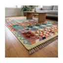 Ver imagem 2 de Tapete para Sala Colorido Kilim Ghashighay 171x244 79737