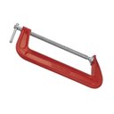 Ver imagem 5 de Grampo Tipo C 4 pol 100mm para Fixacao Manual em Madeira e Metal Ferro Fundido Worker