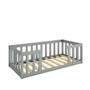 Ver imagem 1 de Cama Infantil Montessoriana Cinza