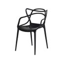 Ver imagem 1 de Cadeira para Mesa de Jantar Cozinha Escrivaninha Allegra Master Preta