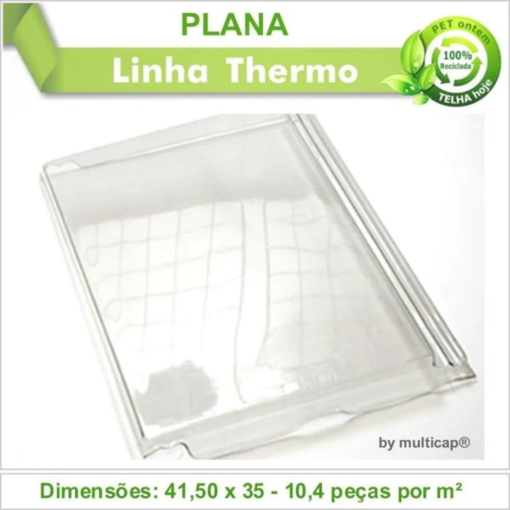 Telha PET Plana 447 Kit 1 telha(s) - 2
