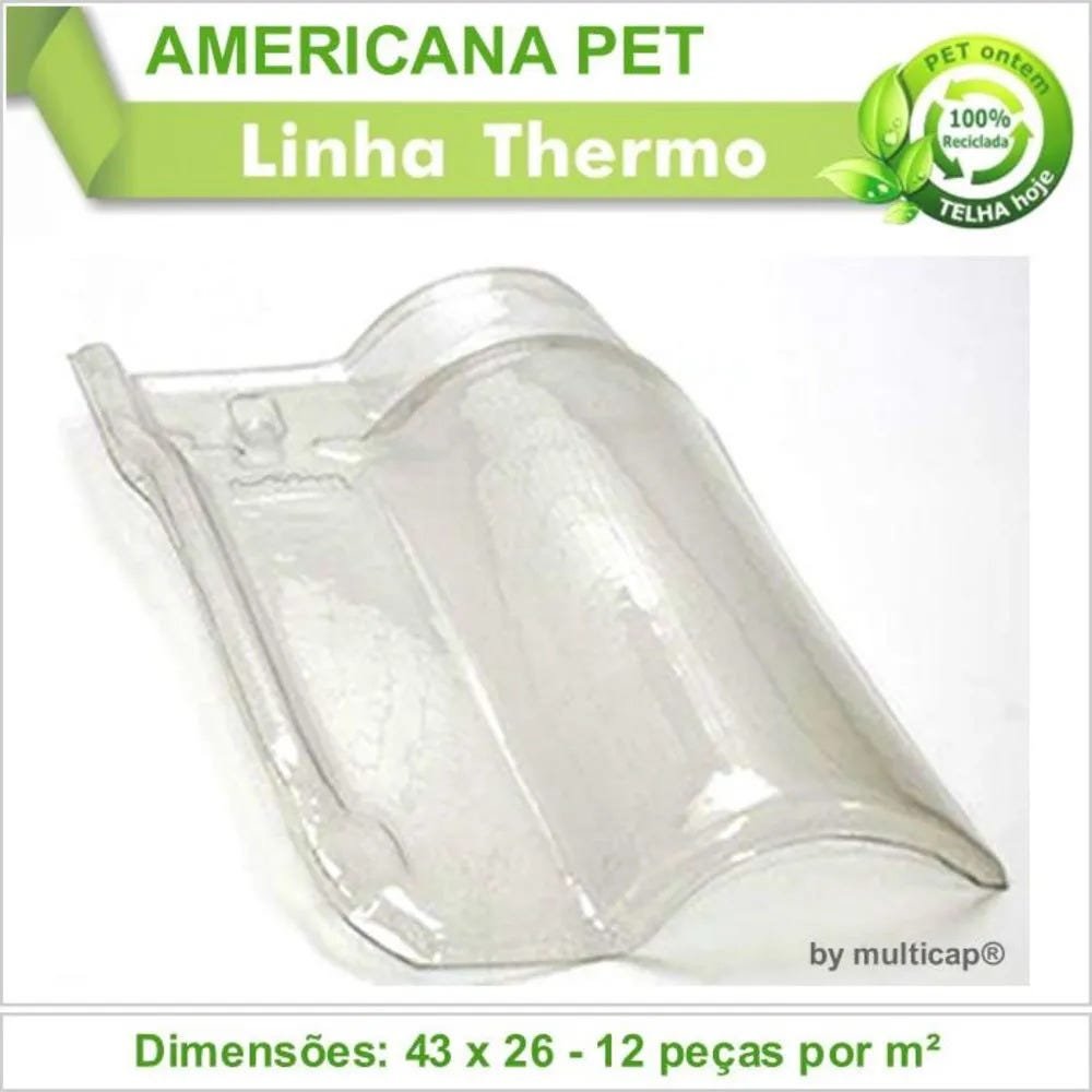 Telha PET Americana 270 Kit 2 Telha(s) - 2