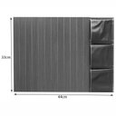 Ver imagem 2 de Esteira para Braço de Sofá com Porta Controle Courino Tabaco