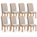 Ver imagem 2 de Conjunto 8 Cadeiras para Sala de Jantar Lyra