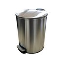 Ver imagem 1 de Lixeira Inox 5l Slim com Pedal