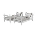 Ver imagem 4 de Beliche Madeira Maciça - vira 2 Camas - com Colchões Inclusos Porto Multimóveis VCR4159 