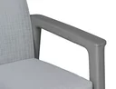 Ver imagem 4 de Poltrona de 3 Lugares Scandi Linea Cinza Seixo Keter