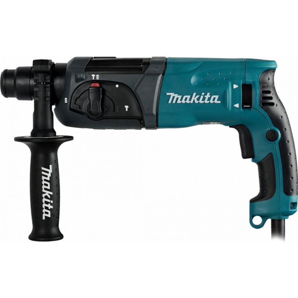 Martelete Perfurador / Rompedor Combinado 800W 220 V com Maleta - Makita HR2470 - 2