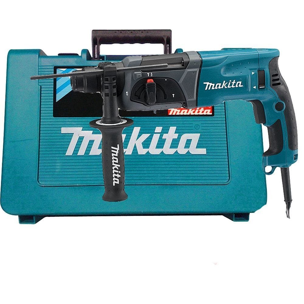 Martelete Perfurador / Rompedor Combinado 800W 220 V com Maleta - Makita HR2470