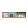 Rack para Tv até 86 Polegadas Auryn 3 Portas Cinamomo/off White - Henn - 3