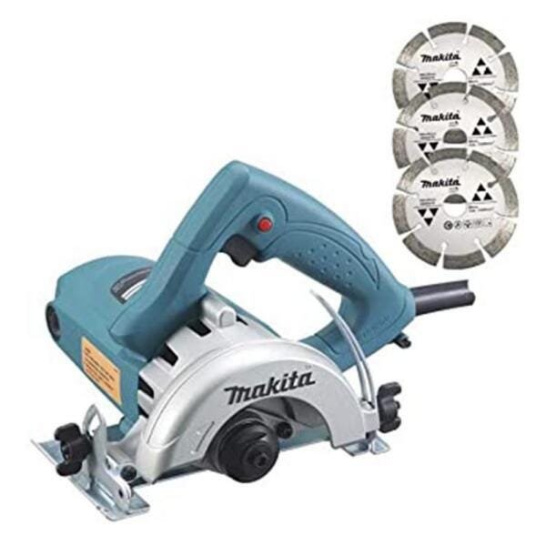 Serra Mármore 125Mm 1450W 4100Nh2Zl 220V com 3 Discos Makita - 5