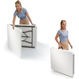 MESA DOBRAVEL 1,83M GIGANTE VIRA MALETA 400KG CAMPING PRAIA DJ FESTA MULTIUSO COM ALÇA - 6