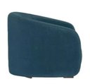 Ver imagem 3 de Poltrona Decorativa Lara Suede Azul Marinho - Lm Decor