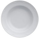 Ver imagem 1 de Jogo 6 Pratos Fundo Cottage relevo Porcelana Branca Germer